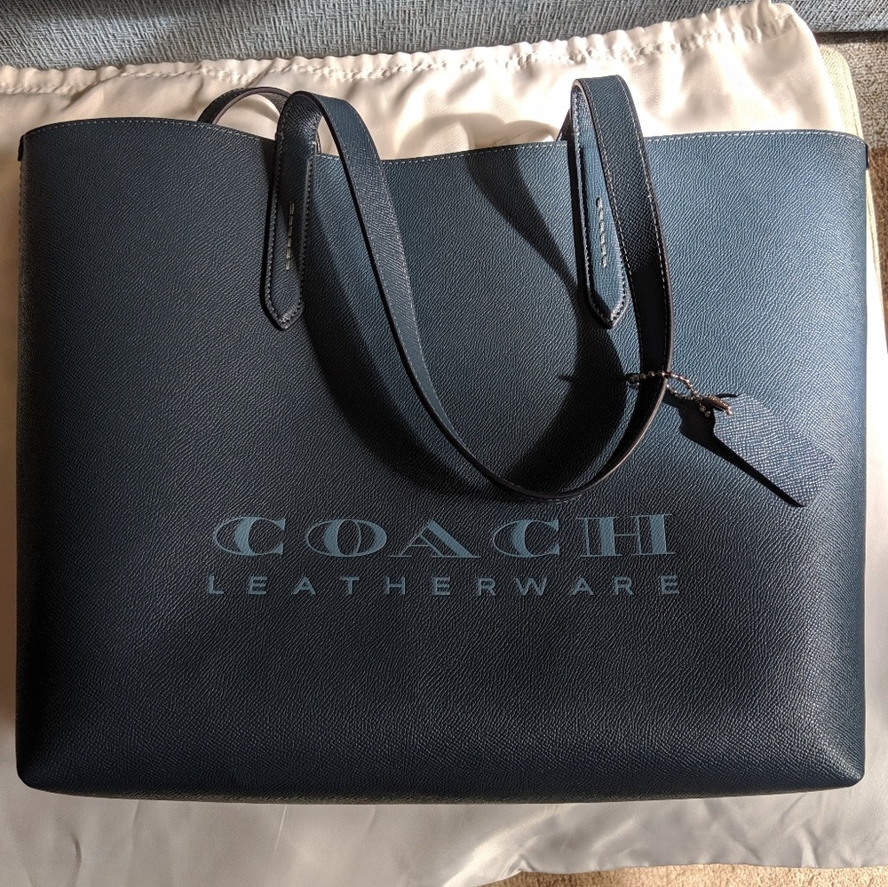 Coach Highline Crossgrain Leather Tote - NWOT